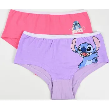 Sada dvou dívčích kalhotek Disney Stitch - růžová/lila Velikost: 138