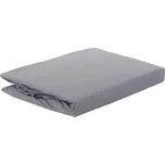 Prostěradlo Jersey cotton antracit 90/200 cm