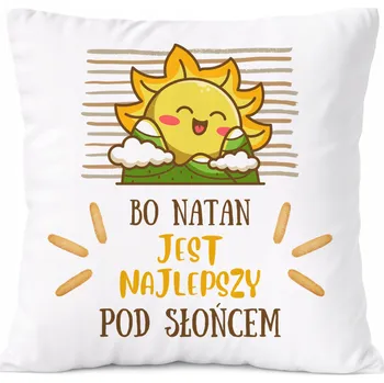 Polštář Polštář Pro Elenu jako Dárek s potiskem Fotografie, Bílý PoliDraw