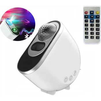 Dětské svítidlo PROJEKTOR NOČNÍ OBLOHY HUDEBNÍ PŘEHRÁVAČ REPRODUKTOR RGBW BT