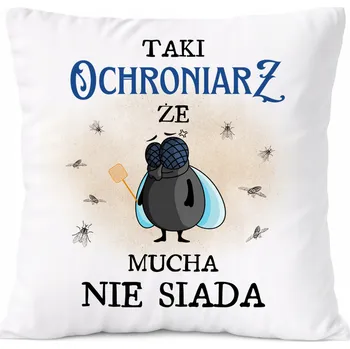 Polštář Dárek Polštář pro gynekologa s potiskem , bílý PoliDraw