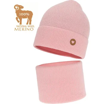 Čepice MINISMYK dětská souprava: čepice, velikost 52-56 cm