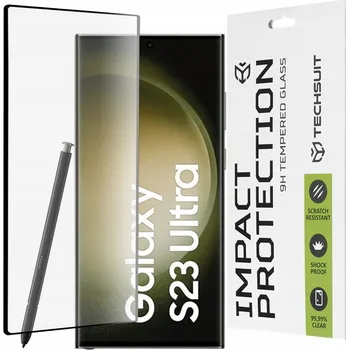 Tvrzené Sklo Techsuit 111D Full Cover 3D pro Samsung Galaxy S23 Ultra
