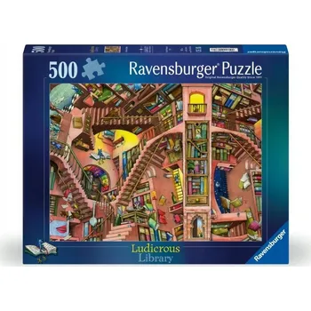 Puzzle Puzzle 2D: Fantastyczna biblioteka 500el Ravensburger