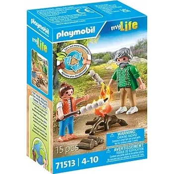 Stavebnice Playmobil Playmobil my Life 71513 Táborák s marshmallows
