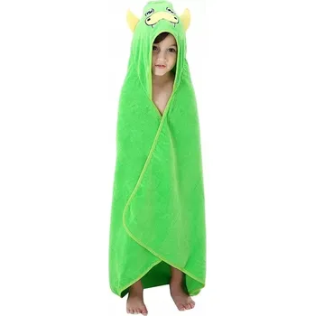 Deka s kapucí Michley 90 x 90 cm zelená