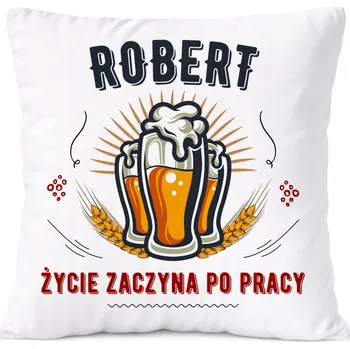 Polštář Polštář pro Gabriela jako Dárek s potiskem bílý PoliDraw