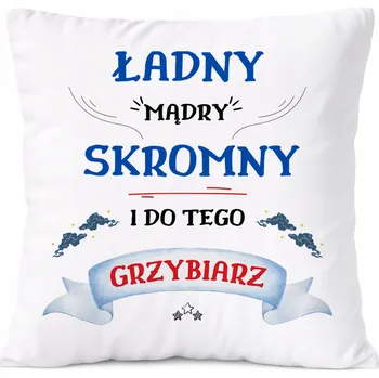 Polštář Polštář pro horníka jako Dárek s potiskem fotografie, bílý PoliDraw