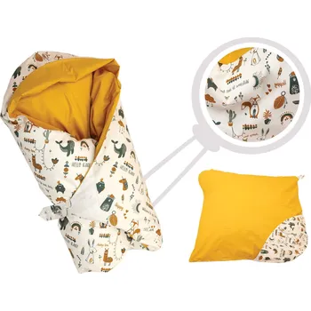 Dětská deka Eva Kiedroňová Povlak - Maxi Dráček - Indiánské léto