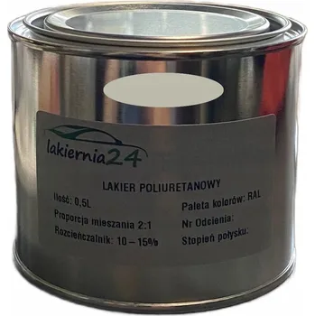 barva na kov Barva Polyuretanová průmyslová barva, polyuretanový lak matný 0,5l 2:1 RAL 7032