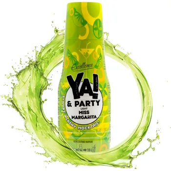 Sirup pro výrobník sody YA!&PARTY LIGHT MISS MARGARITA nealkoholický koncentrát nápoje 500 ml