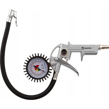 Příslušenství ke kompresoru Pneumatická pistole na huštění pneumatik, kol + hadice, 8 bar - MTX