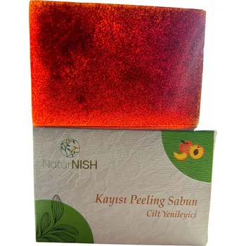 Mýdlo Přírodní mýdlo NaturNISH 100g – pečující jemný peeling