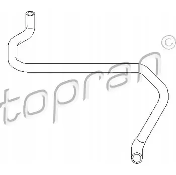 Posilovač řízení Hadice Topran 301 430, výměník tepla (topení)
