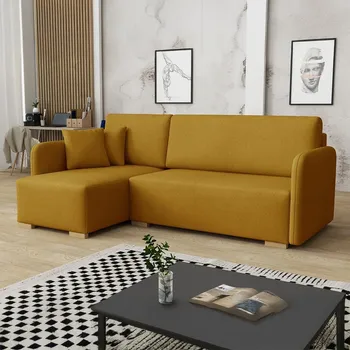 Sedací souprava Sedací souprava COMA | 140x220 cm | LEVÁ | rozkládací + úložný prostor | VÝBĚR TKANIN