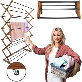 Sušák na prádlo Sušák na prádlo balkonový, zahradní, volně stojící vertikální Sepio 160-160 cm x 115-115 cm