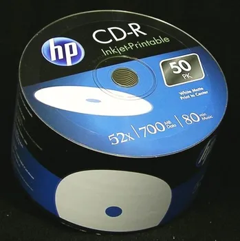 Optické médium CD HP CD-R 700 MB 50 ks