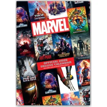 Kalendář Marvel Studios 2026 - Deluxe A3-Posterkalender – (EN)