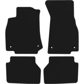 autokoberec Kobercové rohože Edecor velurové 4 ks