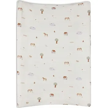 Prostěradlo Jollein prostěradlo na přebalovací podložku 50x70 cm Jersey FARM
