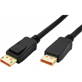 Video kabel ROLINE DisplayPort kabel v.2.1 (UHBR13,5, 10K@60Hz), DP(M)- DP(M),černý, 5m