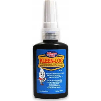 Průmyslové lepidlo Kleen-Loc modrý odnímatelný lepidlo na závity 50 ml