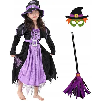 Karnevalový kostým KOSTÝM ČARODĚJNICE CEHNCEH vel. 98-110