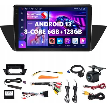 Mobilní telefon ANDROID 13 RÁDIO pro BMW X1 E84 (2009-2015) s CARPLAY, LTE SIM, AUTO BT SIM, 6GB/128GB