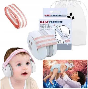 SLUCHÁTKA CHRÁNIČE SLUCHU PRO DĚTI A MIMINKA TLUMÍCÍ HLUK 25dB