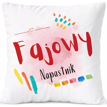 Polštář Polštář Pro Ředitele jako Dárek s potiskem Fotky, Bílý PoliDraw