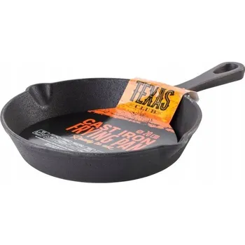 Pánev Litá pánev 20 cm TEXAS CLUB NA GRIL, NA LÍVANCE A OMELETY