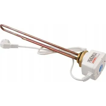 Topidlo GALMET Elektrické topné těleso s termostatem, výkon 2kW, 230V, závit 5/4"