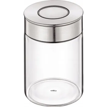 Dóza na potraviny Kuchyňská dóza Cilio Vetro, sklo/ocel, 0,7 l