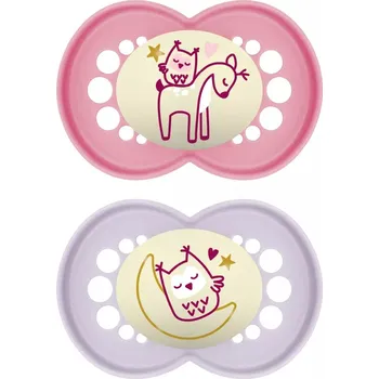 Ortodontická silikonová Dudlík Mam, 16 m +