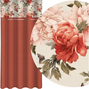 Obraz HOTOVÝ ZÁVĚS S ŽABKAMI 160x270 NA PÁSCE STYLOVÝ