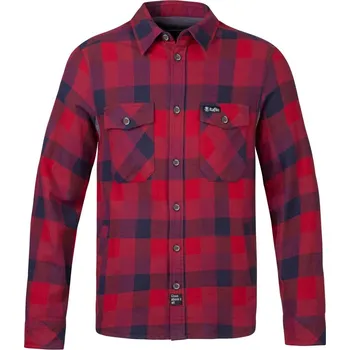 Pánská košile Pánská košile RAFIKI VIRAGE, Ruby plaid velikost L