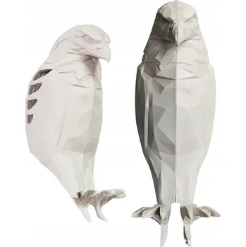 Nástěnné svítidlo Nástěnné LED svítidlo 3D Orel Bílý – dekorativní lampa do ložnice a předsíně