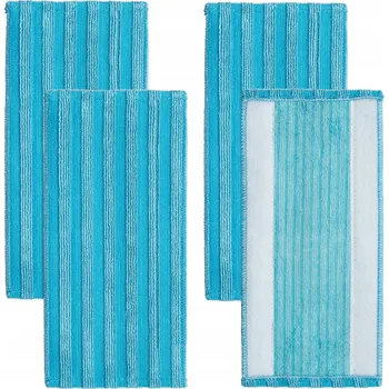 4x Náhradní mopovací podložka z mikrovlákna pro vysavače PHILIPS PowerPro Aqua FC6400