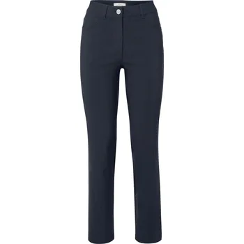 Dámské kalhoty 713832 - Tchibo - Bengalínové kalhoty - pro ženy - vel. 48 - barva: modrá