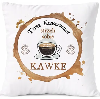 Polštář Polštář Pro Důchodce jako Dárek s s potiskem Fotografie, Bílý PoliDraw