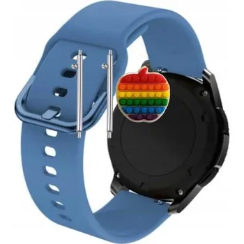 Pouzdro na mobilní telefon Řemínek Řemínek pro Garett Kids Focus 4G RT, Silikonový Modrý Smyčka, nastavitelný