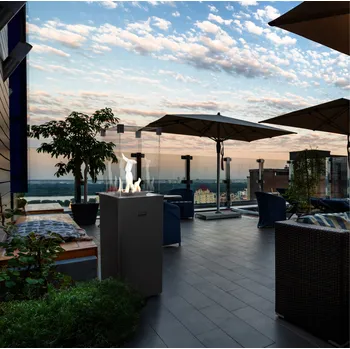 Plynový ohřívač patio Slim, plyn-G31/50MBAR, manuál.ovl., 8.2 kW PATIO/SLIM/M/G31/50MBAR/S/CZ