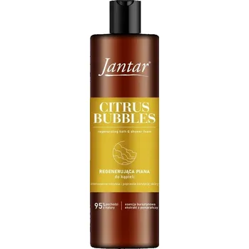 Koupelová kosmetika Citrus Bubbles Regenerační pěna do koupele s jantarovou esencí a extrakty