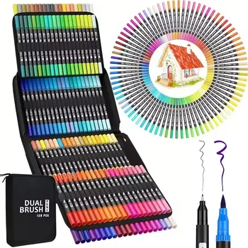 AKRYLOVÉ FIXY Fixy Popisovače s barvou, SADA 120 ks