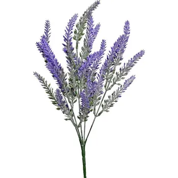 umělá květina Umělý vřes 36 cm fialový