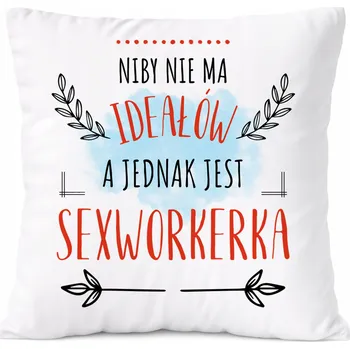 Polštář Polštář pro alkoholika jako Dárek s potiskem s fotografií Bílá PoliDraw