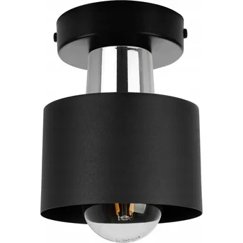 Lampička Nástěnná lampa Light Home černá, šedá E27 60 W