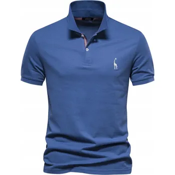 Pánské tričko D-look pánská polokošile polokošile s logem žirafy, velikost XL