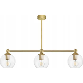 Stojací lampa Zlatá lampa nad jídelní stůl KOULE SérieG