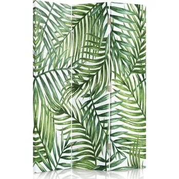 Paraván Paraván Feeby 3-křídlový zelený oboustranný 110 x 180 cm